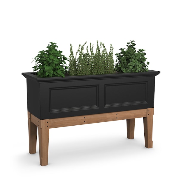 Fairfield Elevated Garden Bed, Black